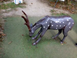 Deer Statue in Eco Park