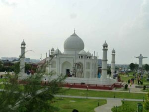 India's Taj Mahal in Eco Park Kolkata